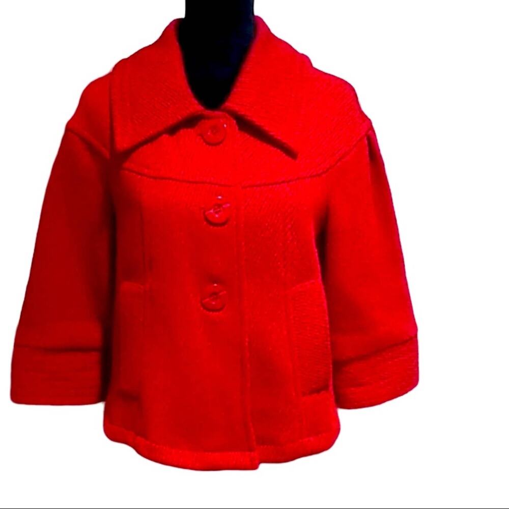 Ambition Red Medium Cropped Jacket M